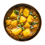 Aloo Aubergine 